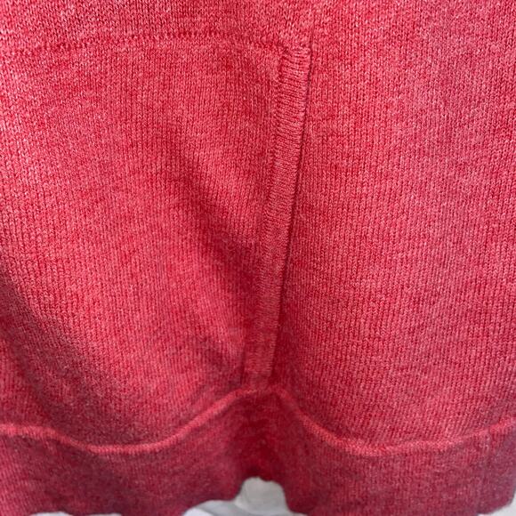 Pure J Jill Crewneck Pocket Sweater Cotton Cashmere Size Small - Picture 4 of 5